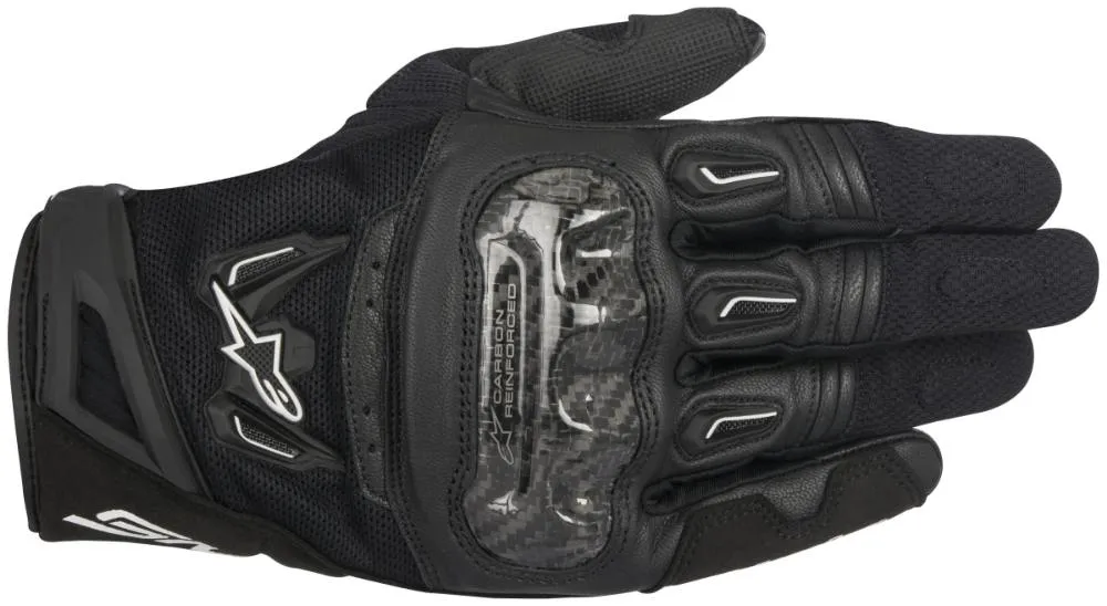 Alpinestars Men’s SMX-2 Air Carbon v2 Black Gloves