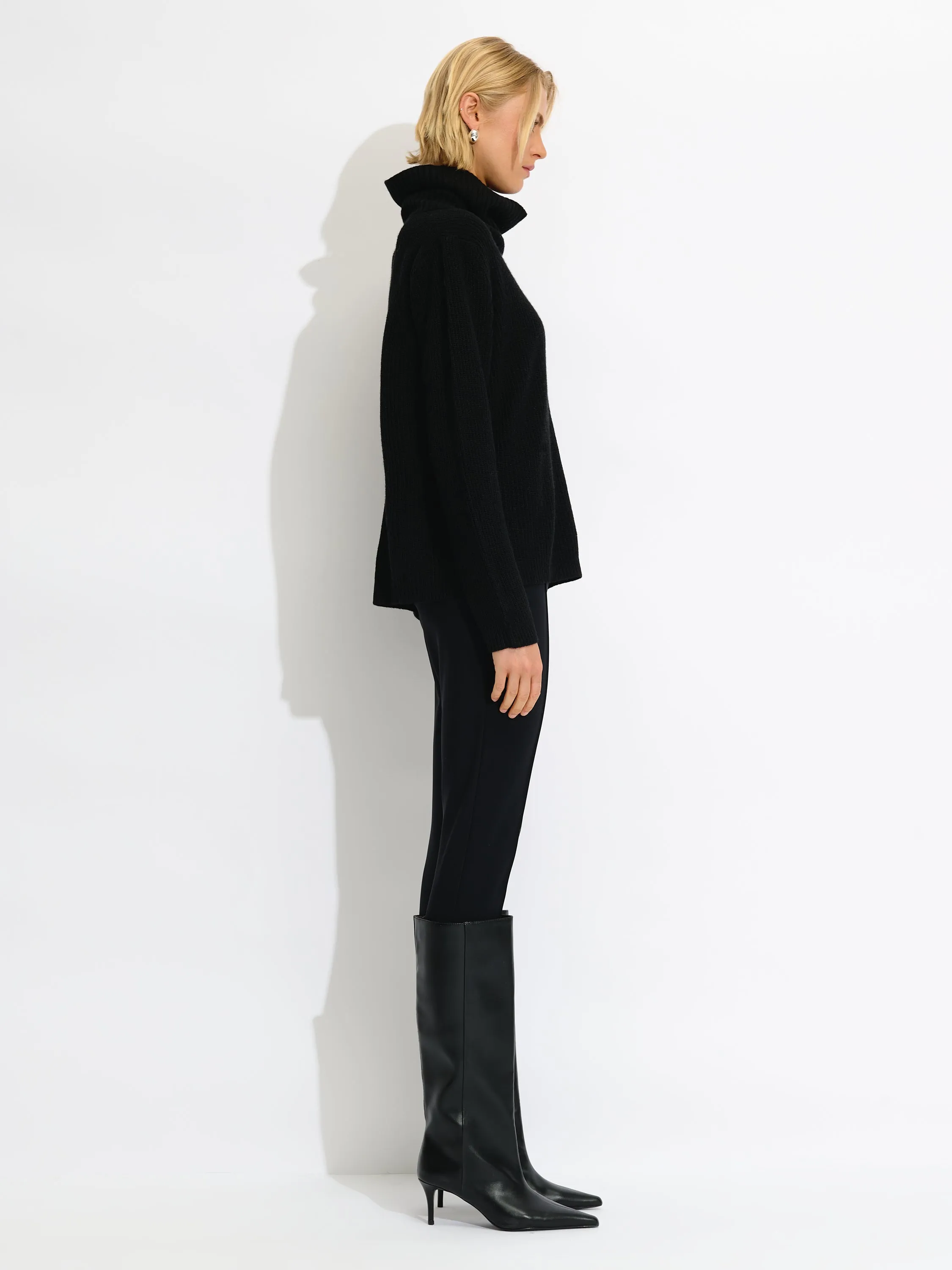 Asymmetrical Knit Sweater