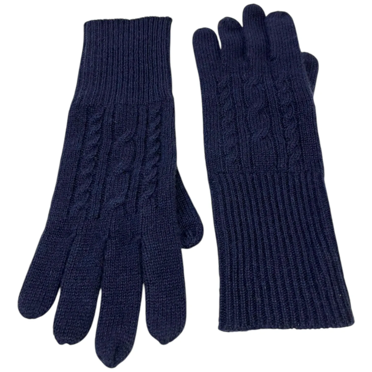 Cashmere Gloves in Navy