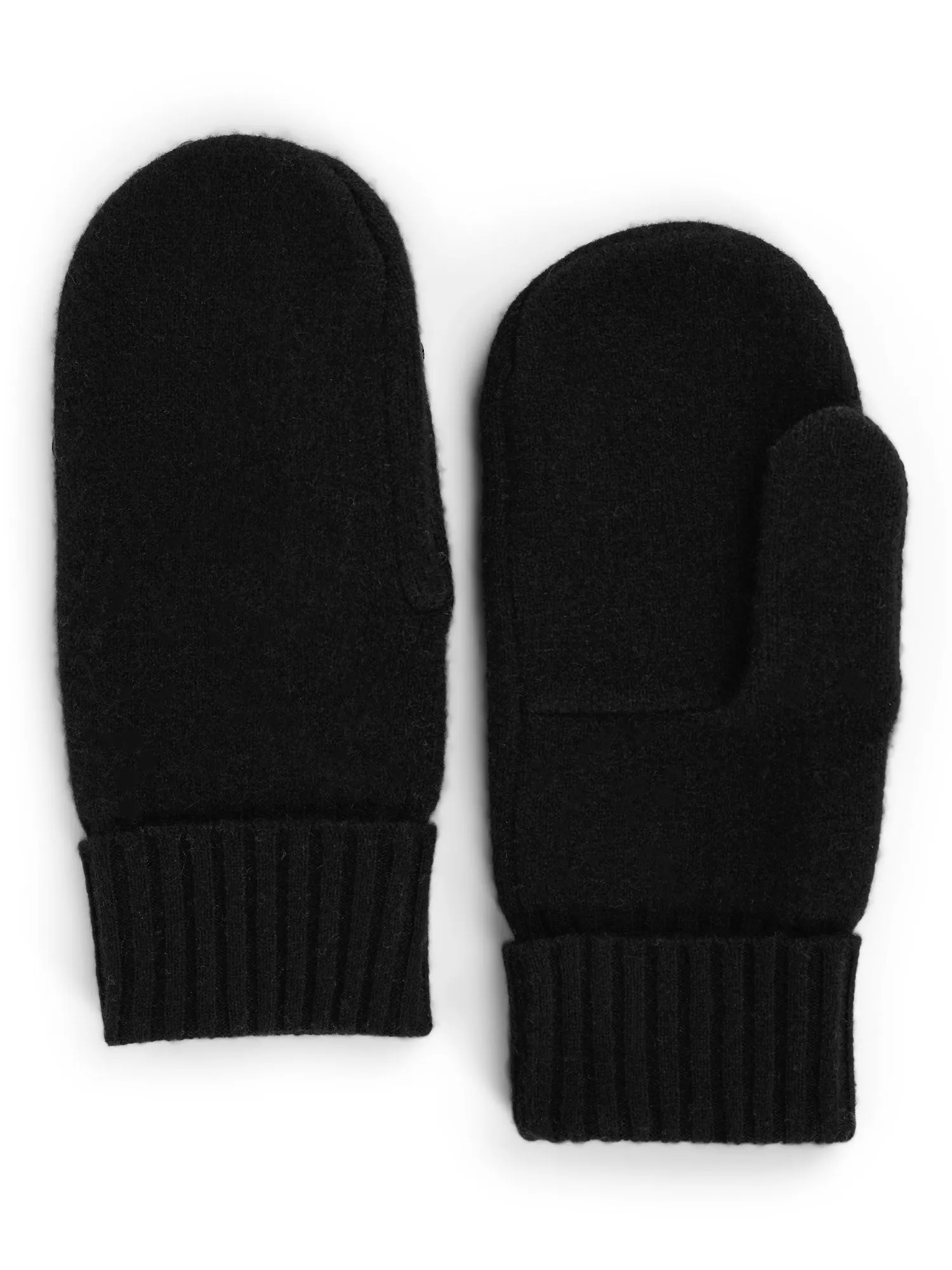 Cashmere mittens "Fryd" - black