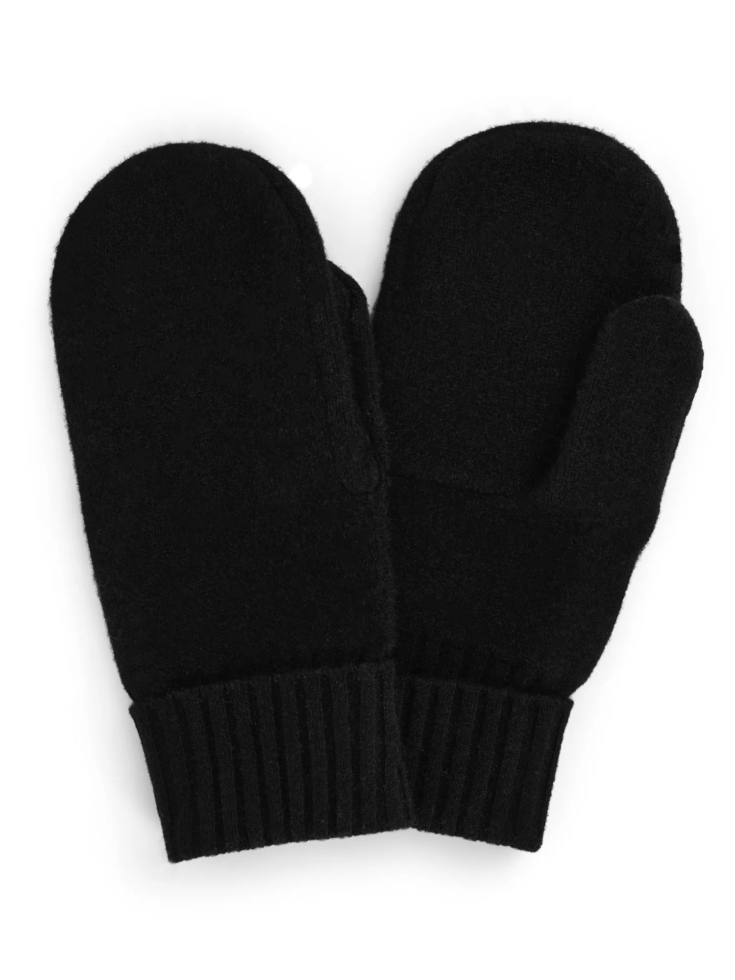 Cashmere mittens "Fryd" - black