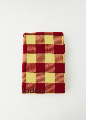 Cassiar Check Narrow New Heavy Scarf