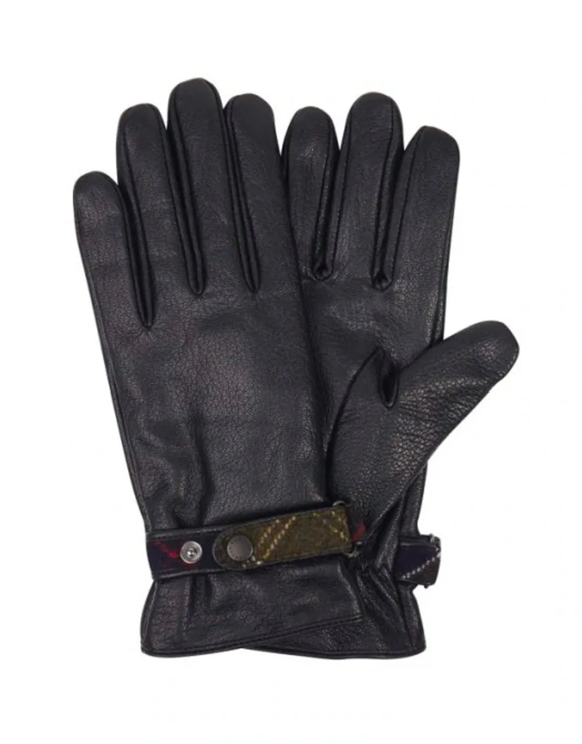 Goatskin Leather Gloves Black