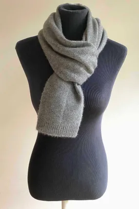 Grey Cashmere Scarf