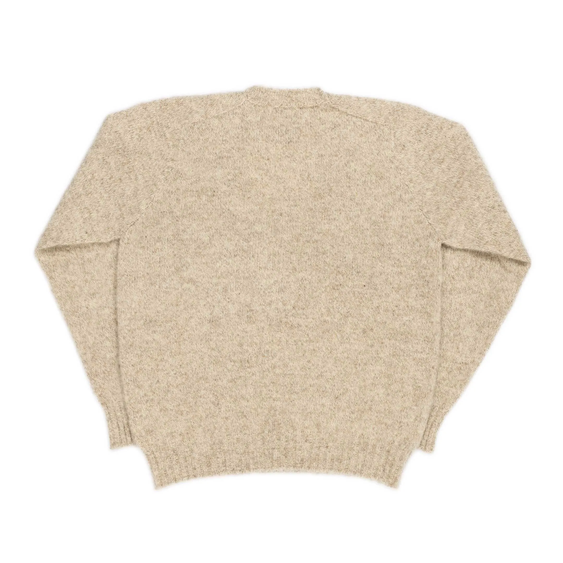 Jamieson's For Clutch Cafe Brushed Shetland Sweater Mooskit White