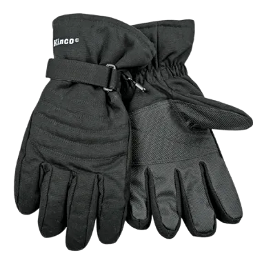 Kinco 1171 HydroFlector Black Water-Resistant Thermal Insulation Ski Gloves (One Dozen)