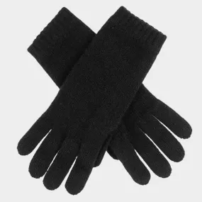 Ladies Black Cashmere Gloves