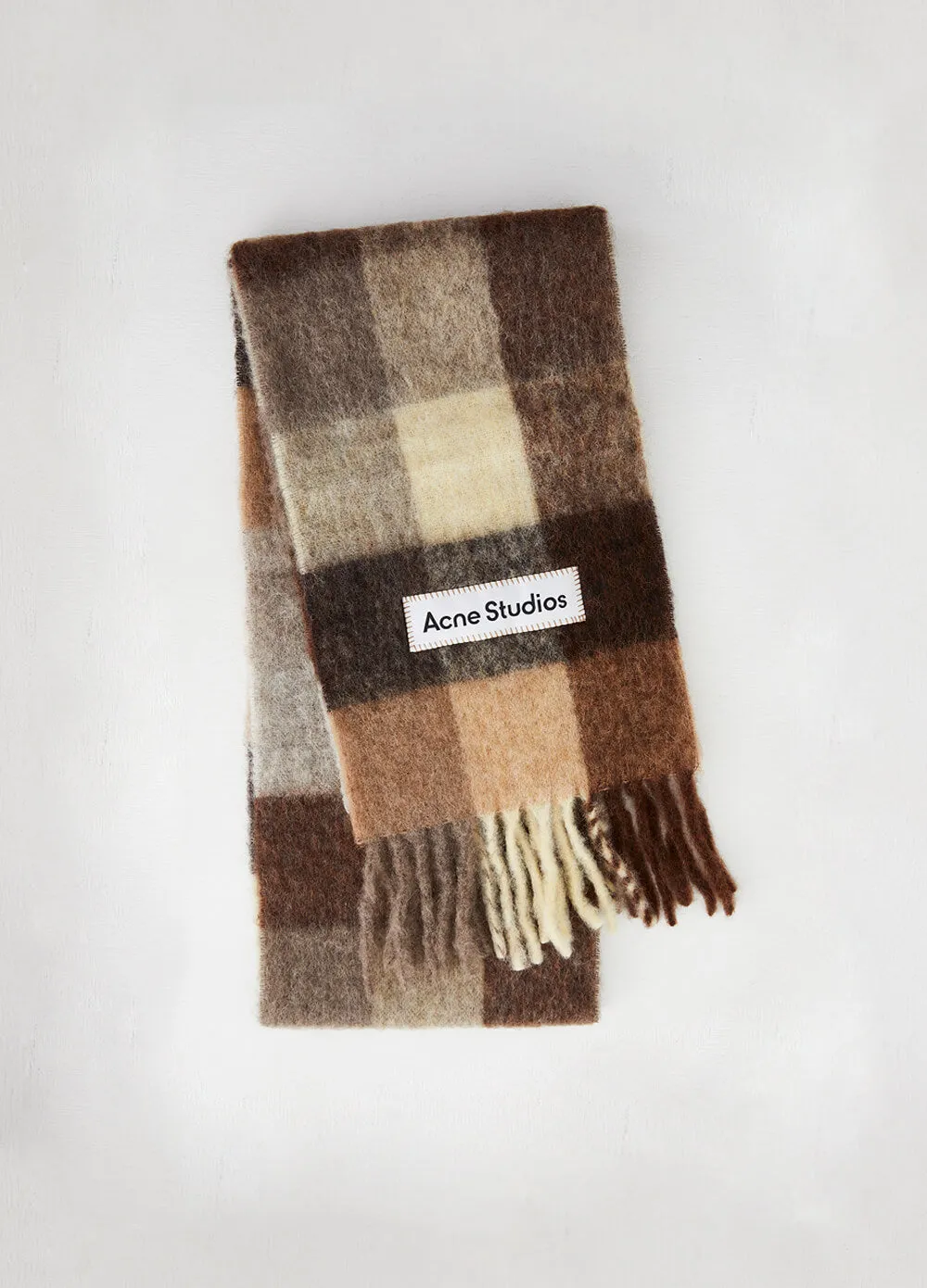 Large Check Scarf