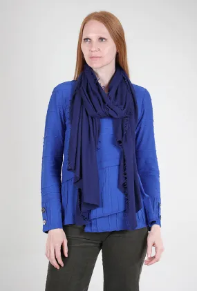 Love Cashmere Scarf, Blueberry