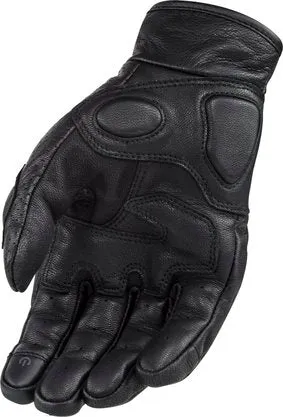 Ls2 Rust Man Gloves Black Leather