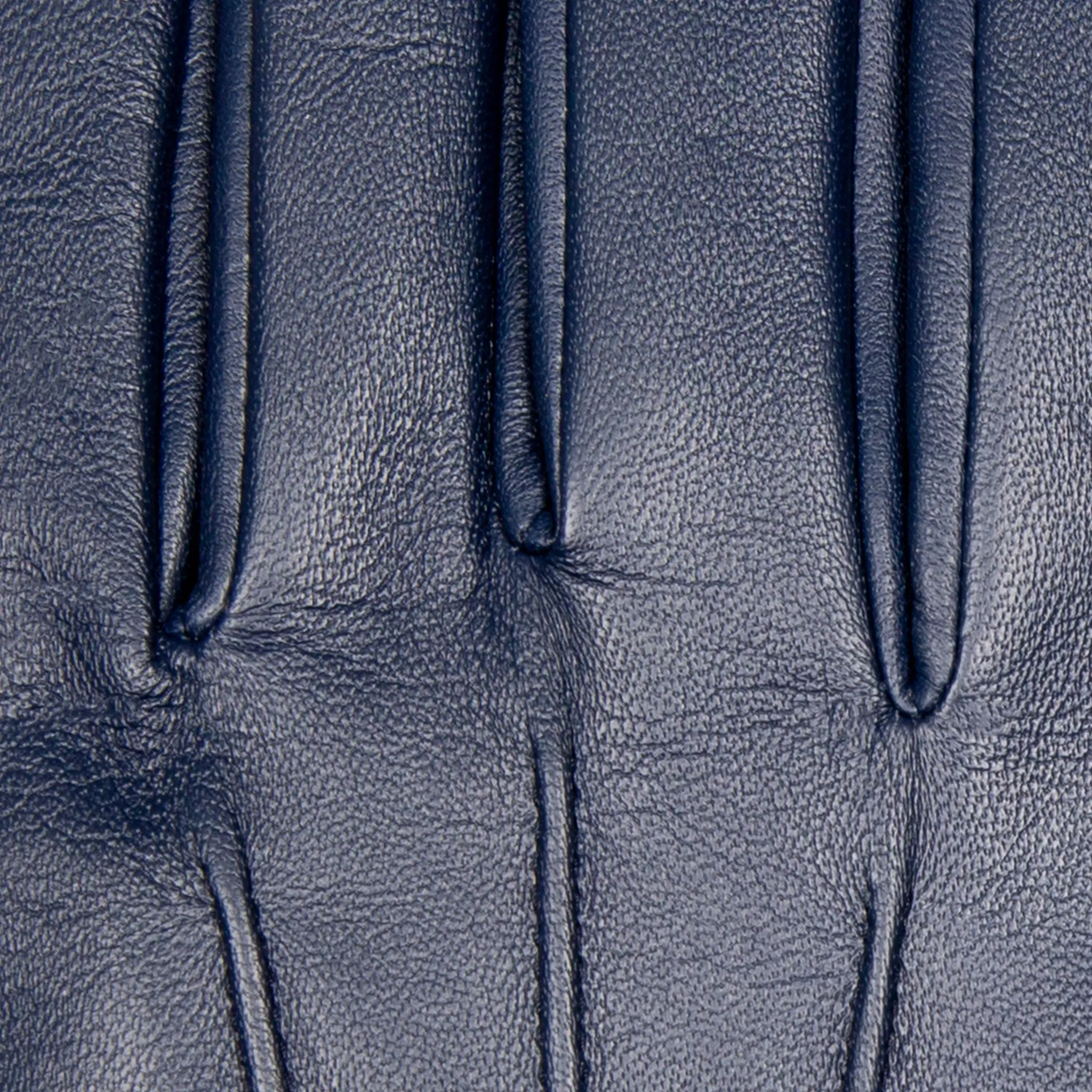 Men's Three-Point Cashmere-Lined Leather Gloves