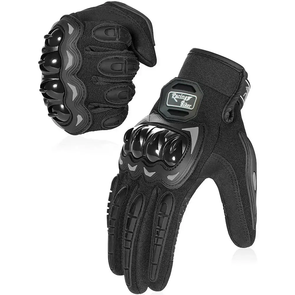 Motorcycle Skull Thermal Gloves