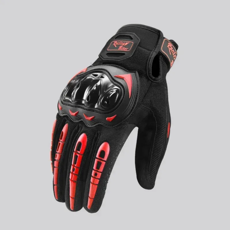 Motorcycle Skull Thermal Gloves