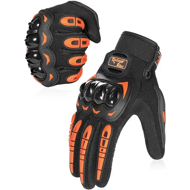 Motorcycle Skull Thermal Gloves