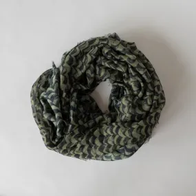 SOPHIE - Waves Maxi Scarf - Khaki