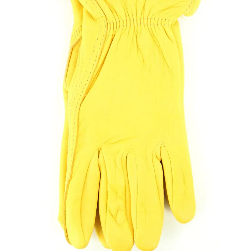 Women's HDXtreme Deerskin Work Gloves in Yellow